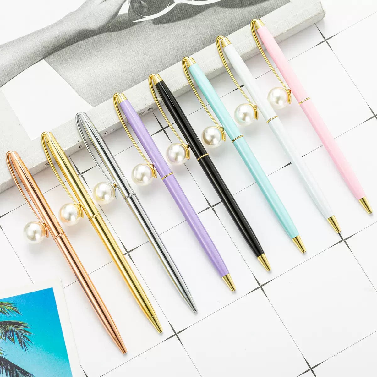 Pearl Drop Pens